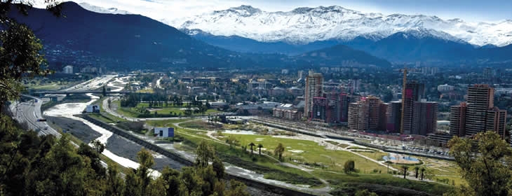 montañas Santiago de Chile